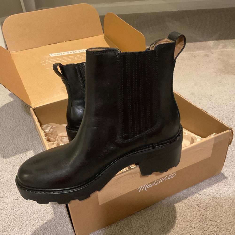 Black Madewell Brand New Boots